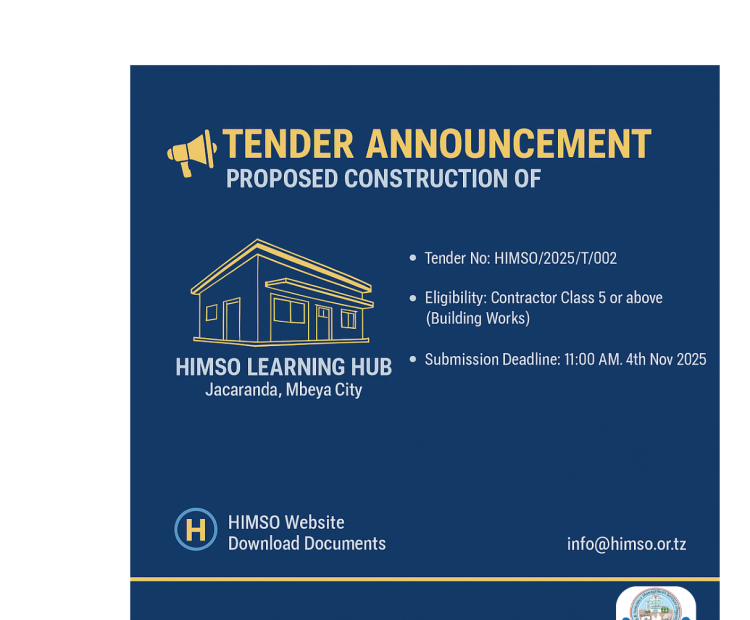 Tender Announcement Banner